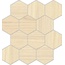 Edimax Astor W3 С000559045 NB93_ClassCreamMosaicoEsaK96_29,5*34 Mosaic 29,5x34 cm, Italy, wood look - photo 1