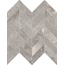 Edimax Astor Golden Age С000526422 NL13_GreyMosaicoChevron Mosaic 30x31 cm, Italy, other types of marble - photo 1