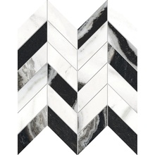 Edimax Astor Symphony С000598329 NI19_MOSAICO CHEVRON SNOW Mosaico 30x31 cm, Itália, outros tipos de mármore - foto 1 - foto 1
