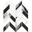 Edimax Astor Symphony С000598329 NI19_MOSAICO CHEVRON SNOW Mozaik 30x31 cm, Italien, andre typer marmor - foto 1