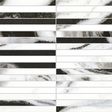 Edimax Astor Symphony С000598054 NI13_MOSAICO CRISP SNOW Mosaico 30x30 cm, Itália, outros tipos de mármore - foto 1 - foto 1