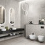 Edimax Astor Velvet 10x30, geglazuurd keramisch graniet, Italië, andere soorten marmer - interieurfoto 14