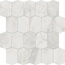 Edimax Astor Velvet С000491087 NA98_WhiteMosaicoHexagon31X35 Mozaik 31x35 cm, Italien, andre typer marmor - foto 1