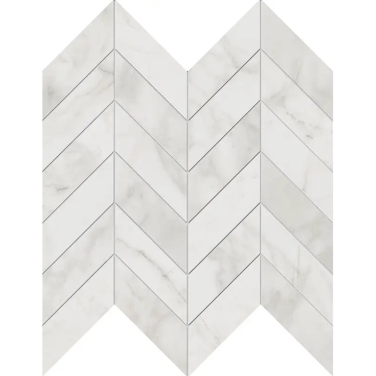 Edimax Astor Velvet С000491084 NA88_WhiteMosaicoChevron30X31 Mosaic 30x31 cm, Italy, other types of marble - photo 1 Edimax Astor Velvet С000491084 NA88_WhiteMosaicoChevron30X31 Mosaic 30x31 cm, Italy, other types of marble - photo 1