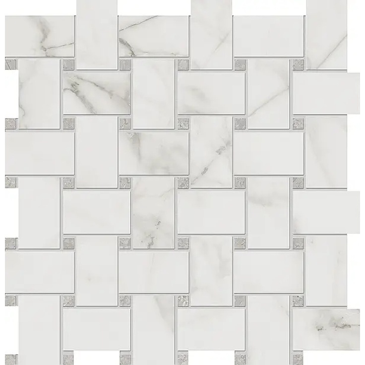 Edimax Astor Velvet С000491081 NA84_WhiteMosaicoBasket30X30 Mosaic 30x30 cm, Italy, other types of marble - photo 1 Edimax Astor Velvet С000491081 NA84_WhiteMosaicoBasket30X30 Mosaic 30x30 cm, Italy, other types of marble - photo 1
