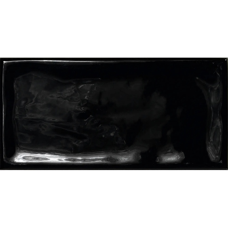 El Barco Alfaro С000622861 9515_AlfaroNegroBrillo wall tile 7,5x15 cm, Spain, monochrome - photo 1 El Barco Alfaro С000622861 9515_AlfaroNegroBrillo wall tile 7,5x15 cm, Spain, monochrome - photo 1