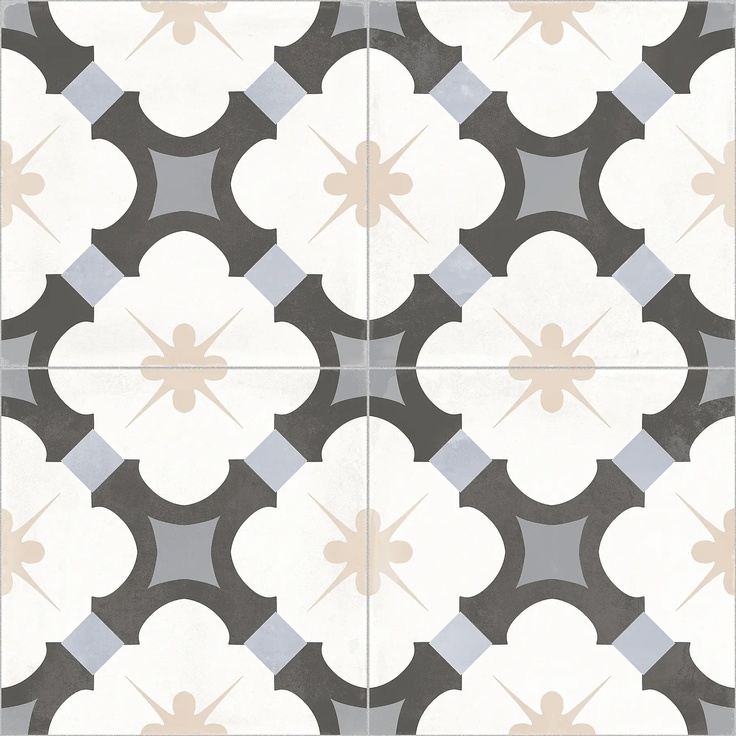 El Molino Aldana Aldna Midnight 58*58 gres porcelanato 58x58 cm, Espanha - foto 1 El Molino Aldana Aldna Midnight 58*58 gres porcelanato 58x58 cm, Espanha - foto 1
