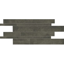 Emilceramica Be-Square С000423149 ED8N_Listelli sfalsati Black Nat 30x60 Mosaik 30x60 cm, Italien, unter beton - Foto 1 - Foto 1