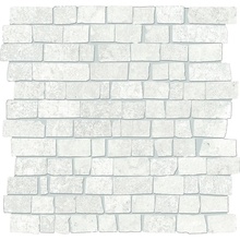 Emilceramica Chateau С000471287 EFTU_300X300 CHA PET.MUR BLA Mosaic 30x30 cm, Italy, other types of stone - photo 1 - photo 1