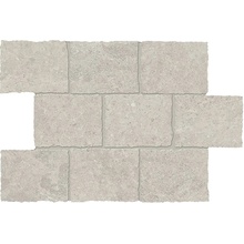 Emilceramica Landscape С000602199 EJYS_30X45LandscapeMosaicoMurettoCenereSilktech Mosaico 30x45 cm, Itália, calcário - foto 1 - foto 1