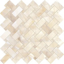 Emilceramica Tele di Marmo Lumia С000615761 ENA5_30X30TdmlIntrecciIvoryGioielloSilktech Mosaic 30x30 cm, Italy, other types of marble - photo 1 - photo 1