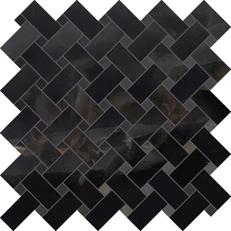Emilceramica Tele di Marmo Onyx С000549876 EKZP_TmoIntcBlkL30X30 Mosaic 30x30 cm, Italy, onyx - photo 1 Emilceramica Tele di Marmo Onyx С000549876 EKZP_TmoIntcBlkL30X30 Mosaic 30x30 cm, Italy, onyx - photo 1