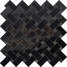 Emilceramica Tele di Marmo Onyx С000549871 EKZH_TmoIntBlkSk30X30 Мозаика 30x30 см, Италия, оникс - фото 1 - фото 1