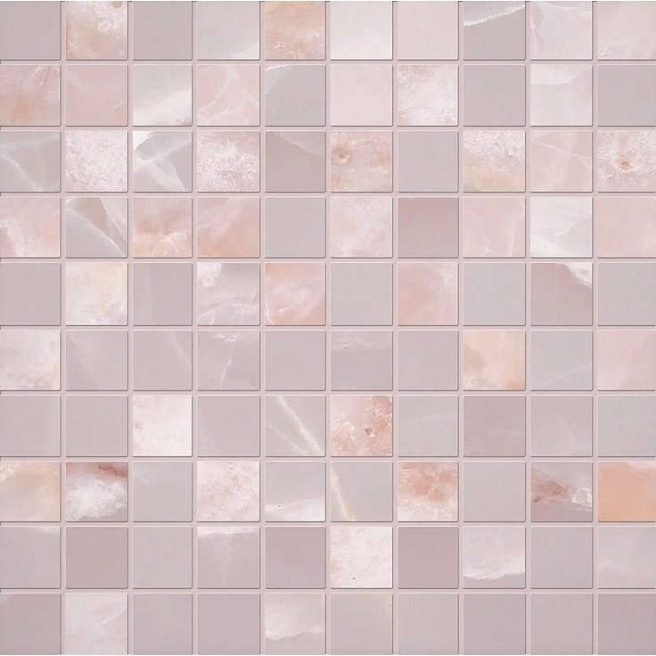 Emilceramica Tele di Marmo Onyx С000549867 EKZC_TmoM3PinkL30X30 Mozaika 30x30 cm, Itálie, onyx - fotografie 1 Emilceramica Tele di Marmo Onyx С000549867 EKZC_TmoM3PinkL30X30 Mozaika 30x30 cm, Itálie, onyx - fotografie 1