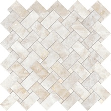 Emilceramica Tele di Marmo Precious С000586151 ELVH_30X30TdmpIntrecciCrystalAmbraSilktech Mosaic 30x30 cm, Italy, other types of marble - photo 1 - photo 1