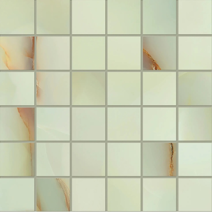 Emilceramica Tele di Marmo Pure Onyx С000596331 EMQM_30X30TdmpoMosaico5X5OnyxGiadaSilktech Mosaic 30x30 cm, Italy, onyx - photo 1 Emilceramica Tele di Marmo Pure Onyx С000596331 EMQM_30X30TdmpoMosaico5X5OnyxGiadaSilktech Mosaic 30x30 cm, Italy, onyx - photo 1