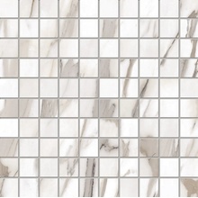 Emilceramica Tele di Marmo Reloaded С000426736 E0QS_Mosaico Calacatta Gold Canova Lappato Lucido 30x30 Mosaik 30x30 cm, Italien, calacatta - Foto 1 - Foto 1