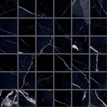 Emilceramica Tele di Marmo Revolution С000467000 EHNY_Calacatta Black Naturale Mosaik 30x30 cm, Italien, calacatta - Foto 1 - Foto 1