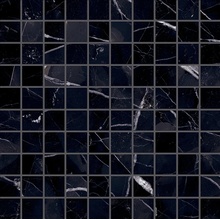 Emilceramica Tele di Marmo Revolution С000467008 EHP8_Calacatta Black Naturale Mosaik 30x30 cm, Italien, calacatta - Foto 1 - Foto 1