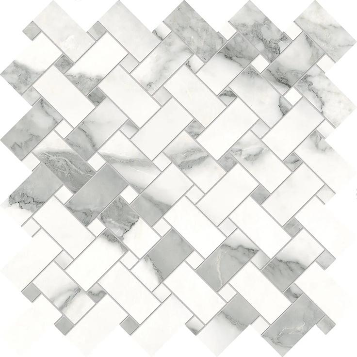 Emilceramica Tele di Marmo Selection С000576638 EK51_300X300TdmsIntrecciArabescatoCorchiaNat Mozaik 30x30 cm, Italien, andra typer av marmor - foto 1 Emilceramica Tele di Marmo Selection С000576638 EK51_300X300TdmsIntrecciArabescatoCorchiaNat Mozaik 30x30 cm, Italien, andra typer av marmor - foto 1