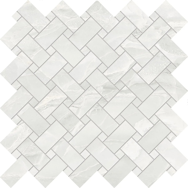 Emilceramica Tele di Marmo Selection С000576640 EK54_300X300TdmsIntrecciWhiteParadiseFullLapp. Mosaiikki 30x30 cm, Italia, muita marmorin tyyppejä - kuva 1 Emilceramica Tele di Marmo Selection С000576640 EK54_300X300TdmsIntrecciWhiteParadiseFullLapp. Mosaiikki 30x30 cm, Italia, muita marmorin tyyppejä - kuva 1