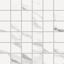Emilceramica Tele di Marmo С000424014 EDRK_Mosaico Statuario Michelangelo Naturale 30x30 Мозаика 30x30 см, Италия, статуарио - фото 1 - фото 1