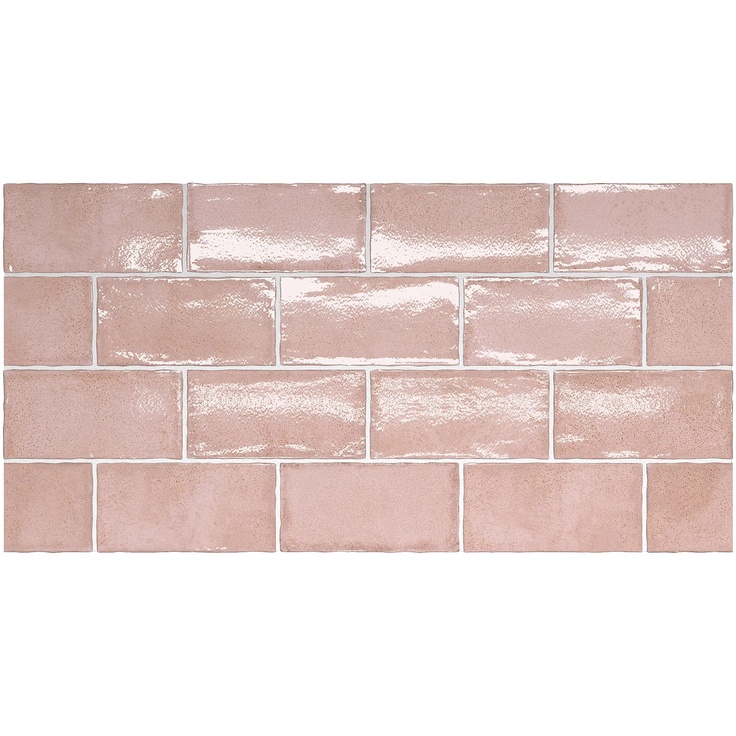 Equipe Altea С000536307 27614_Dusty_Pink wall tile 7,5x15 cm, Spain - photo 1 Equipe Altea С000536307 27614_Dusty_Pink wall tile 7,5x15 cm, Spain - photo 1