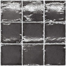 Equipe Altea 27606 Black 10 wall tile 10x10 cm, Spain, brick  - photo 1 - photo 2