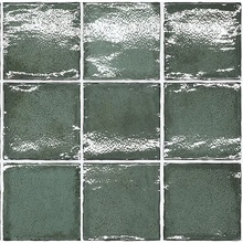 Equipe Altea 27603 Pine Green 10 wall tile 10x10 cm, Spain, brick  - photo 1 - photo 2