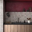 Equipe Argile 10x10, glazed porcelain stoneware, Spain, brick - interior photo 3