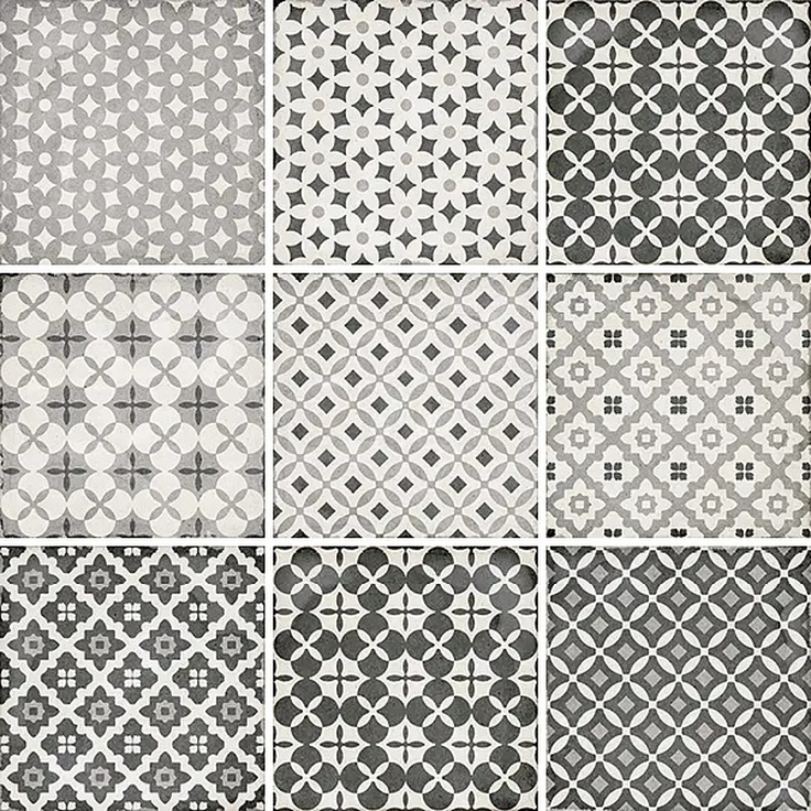 Equipe Art Nouveau С000403380 24420_Art_nouveau_alameda_grey_20*20_Eq-5 gres porcelanowy 20x20 cm, Hiszpania - zdjęcie 1 Equipe Art Nouveau С000403380 24420_Art_nouveau_alameda_grey_20*20_Eq-5 gres porcelanowy 20x20 cm, Hiszpania - zdjęcie 1
