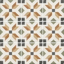 Equipe Art Nouveau С000403361 24400_Art_nouveau_empire_color_20*20_Eq-5 porcelain tile 20x20 cm, Spain, hydraulic - photo 1 - photo 1