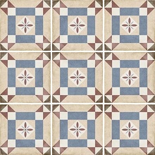 Equipe Art Nouveau С000403360 24399_Art_nouveau_lys_color_20*20_Eq-5 porcelain tile 20x20 cm, Spain, hydraulic - photo 1 - photo 1