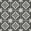 Equipe Art Nouveau С000403377 24416_Art_nouveau_padua_black_20*20_Eq-5 gres porcelánový 20x20 cm, Španělsko, hydraulika - fotografie 1