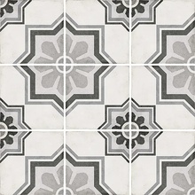 Equipe Art Nouveau С000403374 24413_Art_nouveau_capitol_grey_20*20_Eq-5 keramisk granitt 20x20 cm, Spania, imitasjon av hydraulisk flis - foto 1 - foto 1