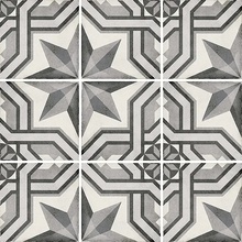 Equipe Art Nouveau С000403375 24414_Art_nouveau_cinema_grey_20*20_Eq-5 keramisk granitt 20x20 cm, Spania, imitasjon av hydraulisk flis - foto 1 - foto 1