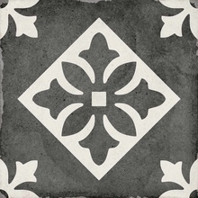 Equipe Art Nouveau 24416 Padua Black Decor 20x20 cm, Spain, stone  - photo 1 - photo 1