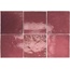 Equipe Artisan С000393212 24457_Artisan_burgundy_13,2*13,2_Eq-3 wall tile 13,2x13,2 cm, Spain - photo 1 Equipe Artisan С000393212 24457_Artisan_burgundy_13,2*13,2_Eq-3 wall tile 13,2x13,2 cm, Spain - photo 1