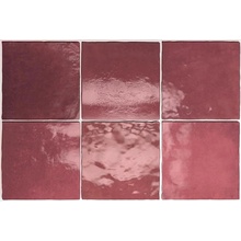 Equipe Artisan С000393212 24457_Artisan_burgundy_13,2*13,2_Eq-3 carreau mural 13,2x13,2 cm, Espagne - photo 1 - photo 1