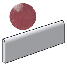 Equipe Artisan 24477 Bullnose Burgundy baseboard 6,5x20 cm, Spain, stone  - photo 1 - photo 1