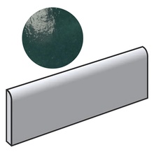 Equipe Artisan 24481 Bullnose Moss Green baseboard 6,5x20 cm, Spain, stone  - photo 1 - photo 1