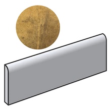 Equipe Artisan 24483 Bullnose Gold baseboard 6,5x20 cm, Spain, stone  - photo 1 - photo 1
