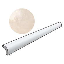 Equipe Artisan 24495 Pencil Bullnose Ochre Border 3x20 cm, Spain, stone  - photo 1 - photo 1