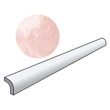 Equipe Artisan 24496 Pencil Bullnose Rose Mallow Border 3x20 cm, Spain, stone  - photo 1 - photo 1