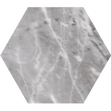 Equipe Bardiglio С000374393 23770_Bardiglio_hexagon_dark_17,5*20_Eq-3 Керамогранит 17,5x20 см, Испания, прочие виды мрамора - фото 1 - фото 1