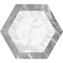 Equipe Bardiglio С000374394 23771_Bardiglio_hexagon_geo_17,5*20_Eq-10D Керамогранит 17,5x20 см, Испания, прочие виды мрамора - фото 1 - фото 1