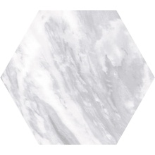 Equipe Bardiglio 23769 Hexagon Light gres porcelanato 17,5x20 cm, Espanha, efeito pedra  - foto 1 - foto 1