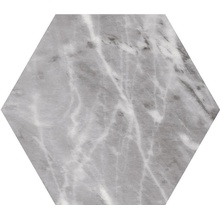 Equipe Bardiglio 23770 Hexagon Dark gres porcelanato 17,5x20 cm, Espanha, efeito pedra  - foto 1 - foto 1