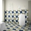 Equipe Bauhome 20x20 см, glazed porcelain stoneware, Spain, monochrome - interior photo 20