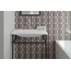Equipe Bauhome 20x20 см, glazed porcelain stoneware, Spain, monochrome - interior photo 11